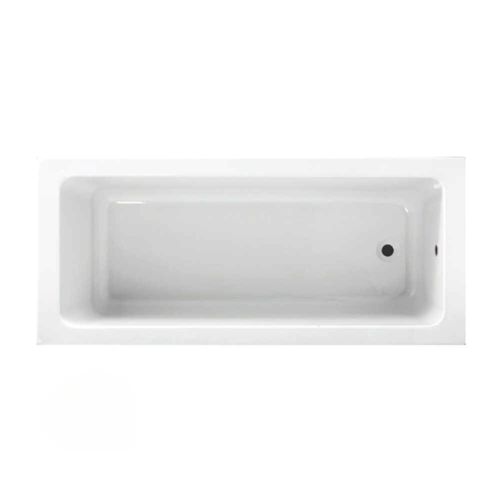 Product Cut out image of the Abacus Series 2 1700mm x 750mm Single Ended Bath